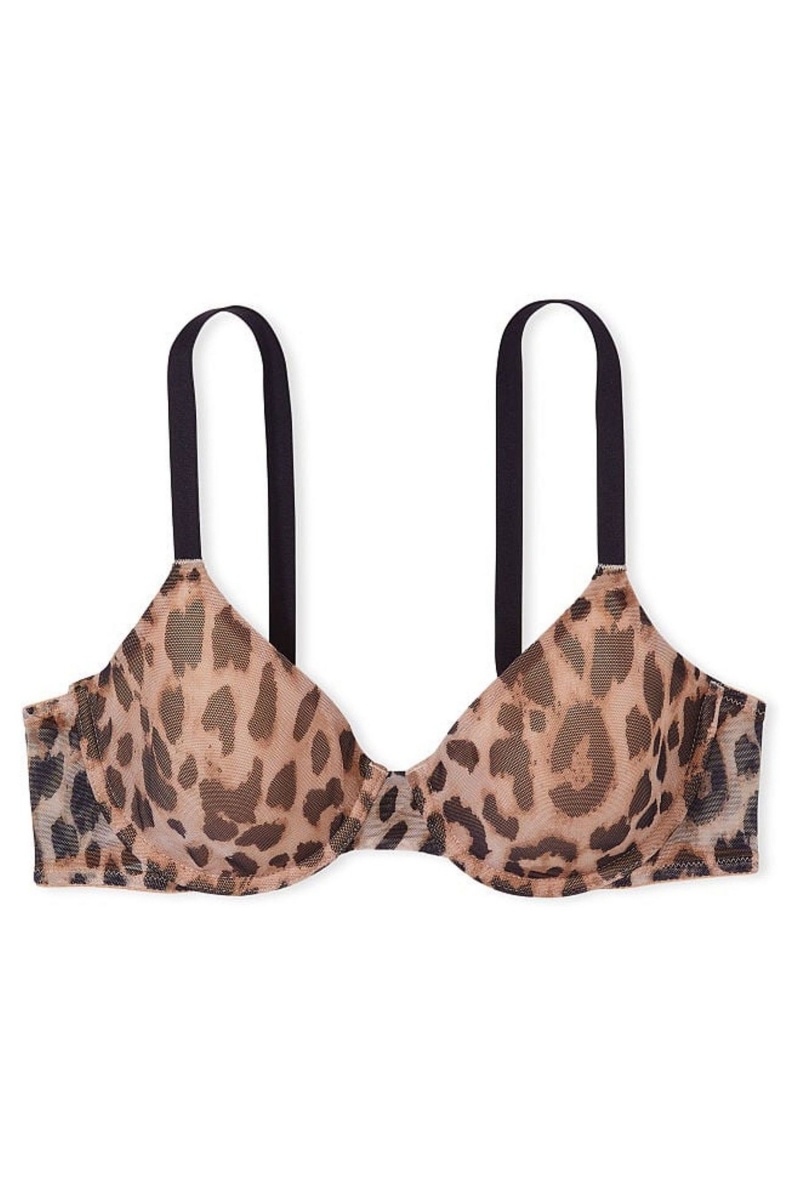 Victoria's Secret Bare Bra Leopardie Hnede | SK-3249KYQ