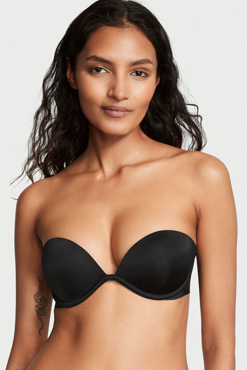 Victoria's Secret Bare Smooth Every Way Strapless Multiway Bra Čierne | SK-7962LVD