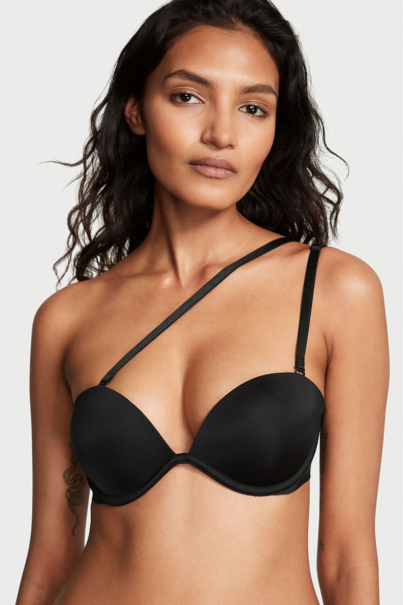 Victoria\'s Secret Bare Smooth Every Way Strapless Multiway Bra Čierne | SK-7962LVD