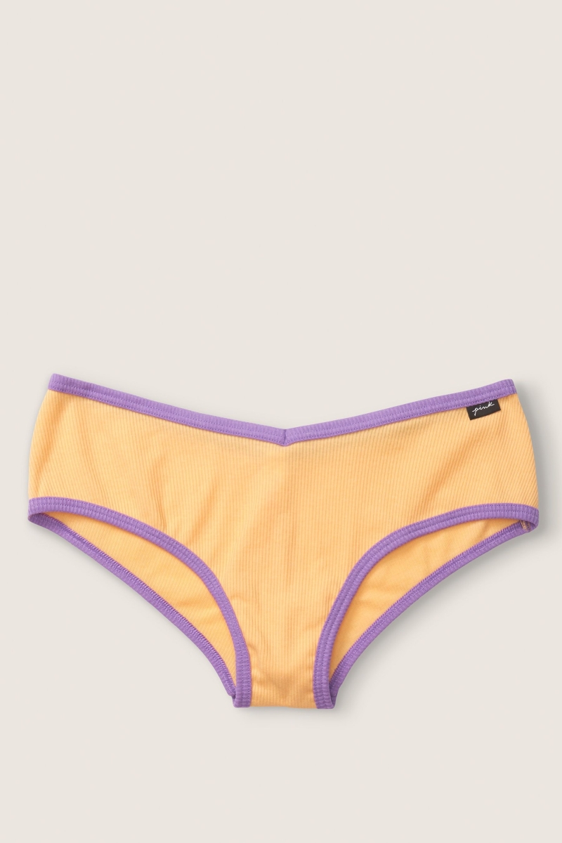 Victoria\'s Secret Bavlnene Cheeky Nohavičky Nachový | SK-3857LVC