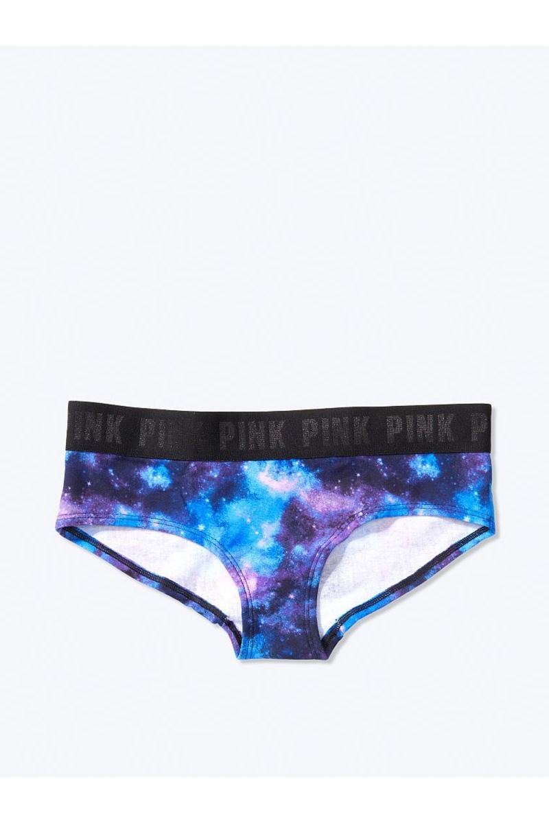 Victoria\'s Secret Bavlnene Logo Hipster Nohavičky Galaxy Print | SK-1248HSA