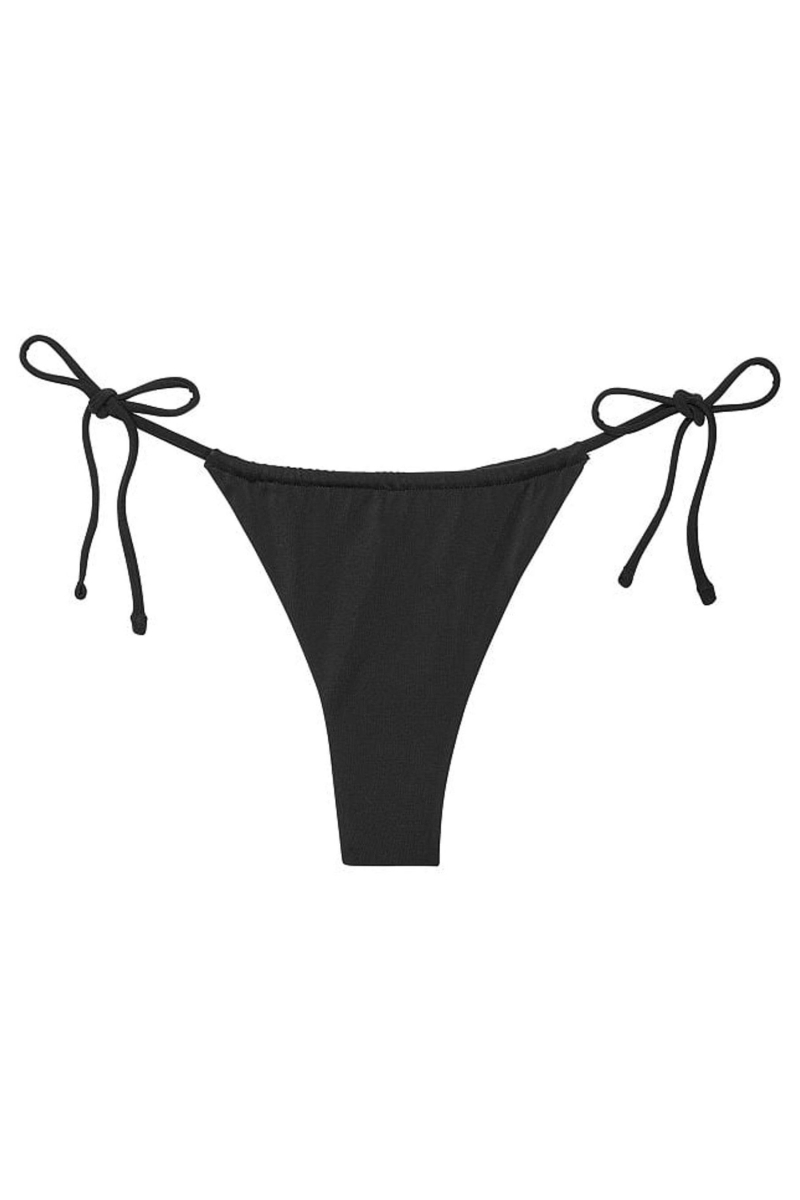 Victoria's Secret Bikiny Bottom Čierne | SK-4816XZU