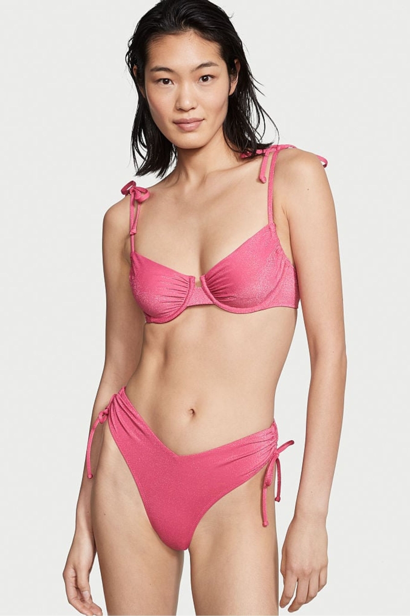 Victoria\'s Secret Bikiny Top Čierne | SK-2695PSF