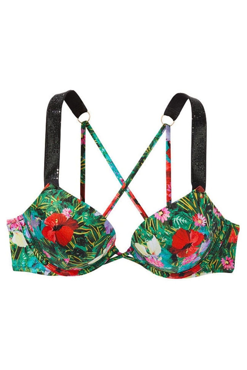 Victoria's Secret Bikiny Top Čierne | SK-3482GCM