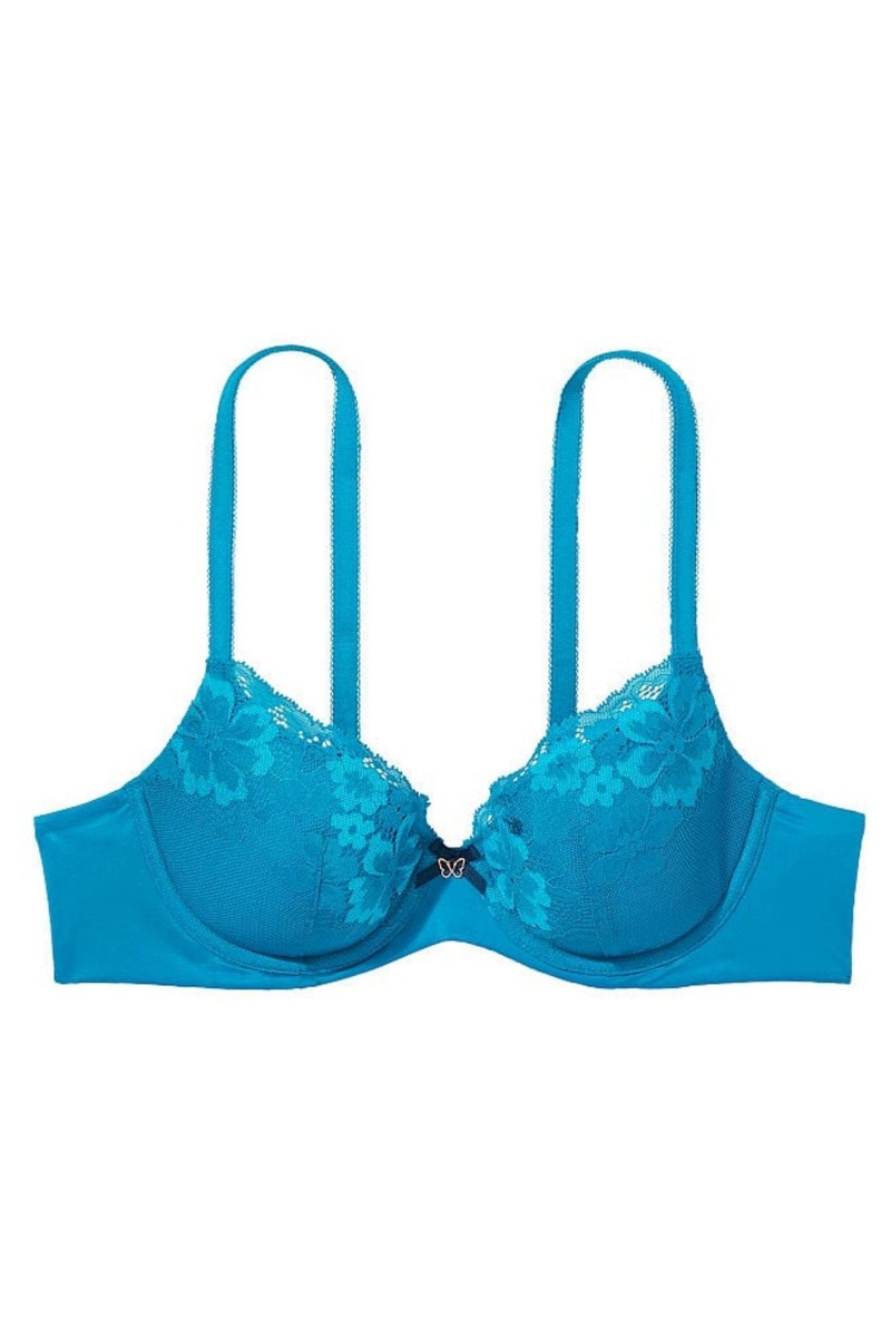 Victoria's Secret Body by Victoria Cipkovane Lightly Podsite Full Cup Bra Mätové Zelene | SK-0615SUX