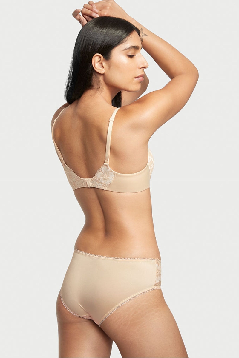 Victoria's Secret Body by Victoria Cipkovane Hipster Nohavičky Champagne Nude | SK-1369PHU