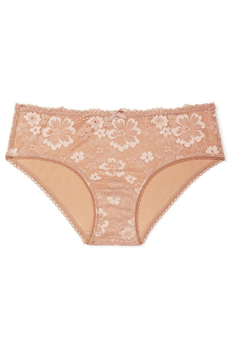 Victoria's Secret Body by Victoria Cipkovane Hipster Nohavičky Champagne Nude | SK-4632HXG