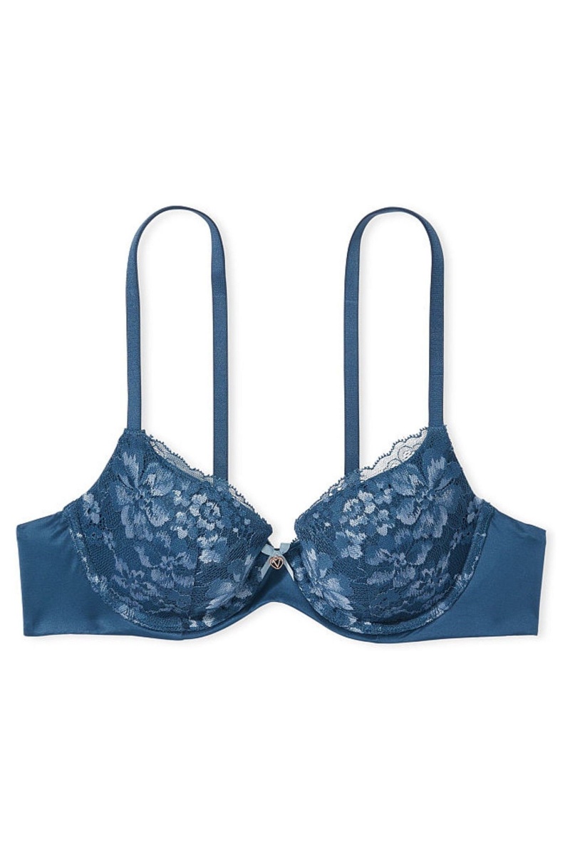 Victoria's Secret Body by Victoria Cipkovane Lightly Podsite Demi Bra Modre | SK-6801UEW