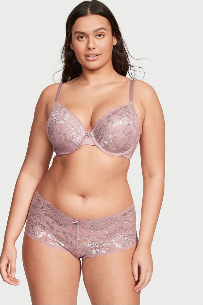 Victoria's Secret Body by Victoria Cipkovane Full Cup Push Up Bra Ruzove | SK-8915PSZ