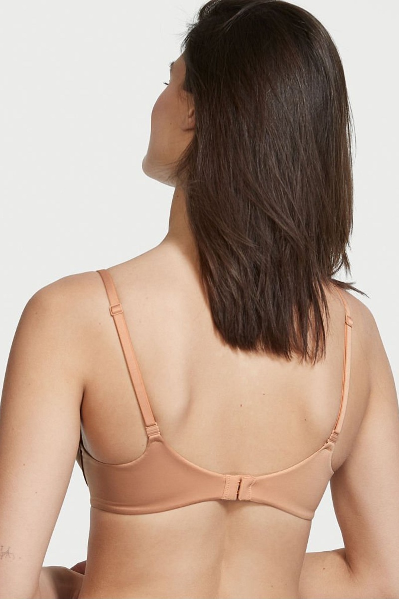 Victoria's Secret Body by Victoria Smooth Push Up Bra Toasted Sugar Nude | SK-5798YWA