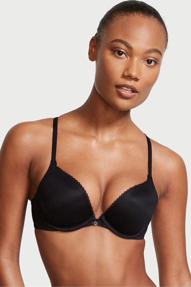 Victoria\'s Secret Body by Victoria Smooth Push Up Bra Čierne | SK-6704HBP