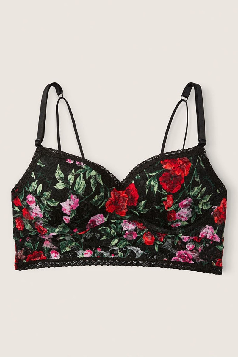 Victoria's Secret Cipkovane Wired Push Up Bralette Modre | SK-0956XFH