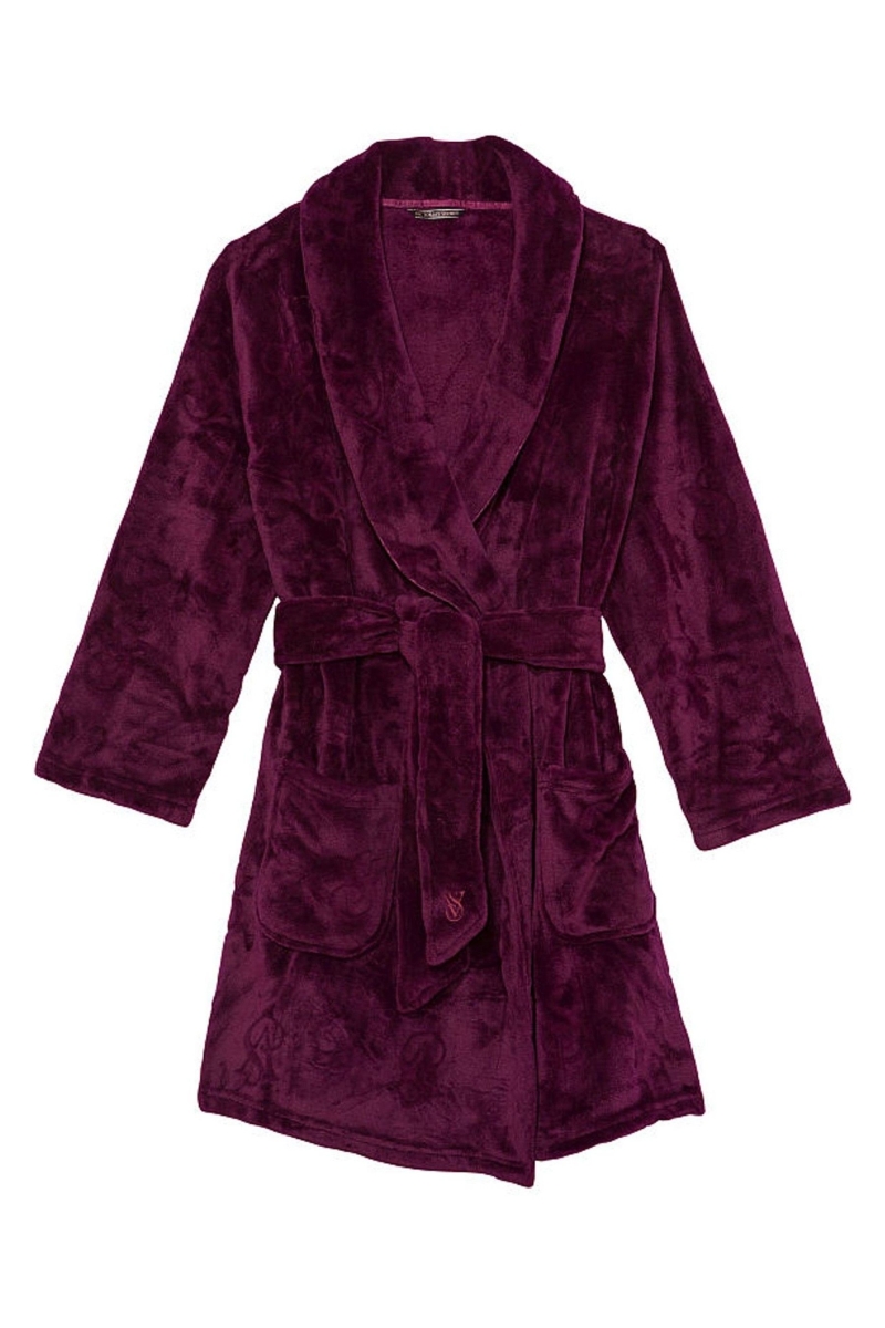 Victoria's Secret Cosy Kratke Dressing Gown Červené | SK-3701KTZ