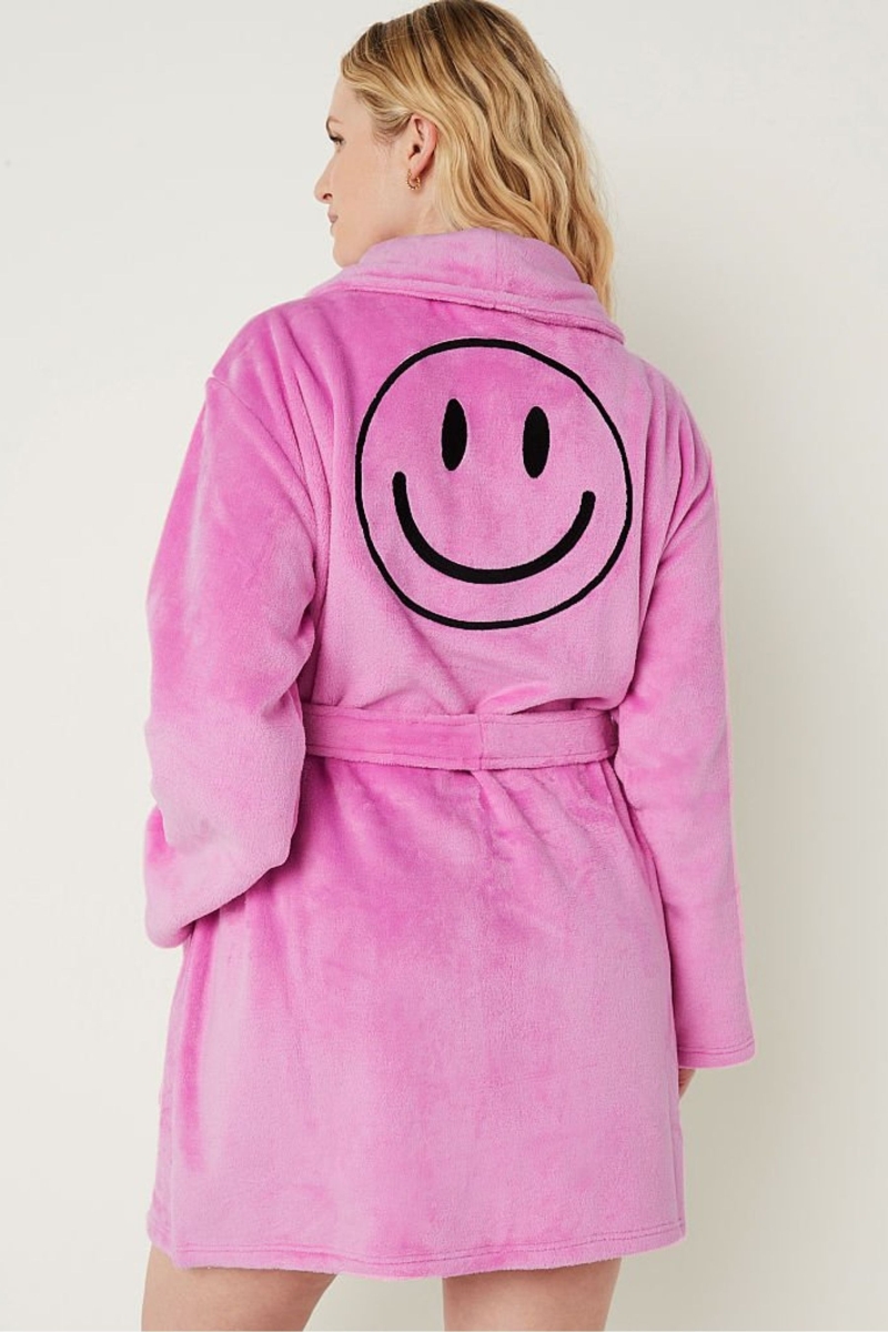 Victoria's Secret Cosy Long Sleeve Dressing Gown Ruzove | SK-2586BYE