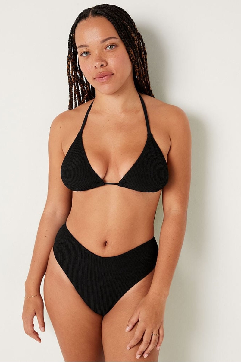 Victoria\'s Secret Crinkle Bikiny Top Ruzove | SK-5392XSU