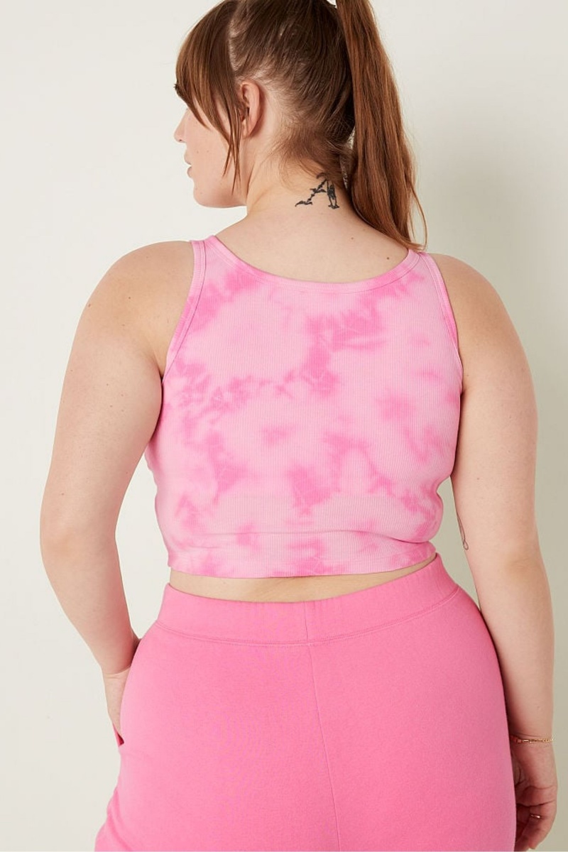 Victoria's Secret Crop Tank Top Ruzove | SK-9325HLS