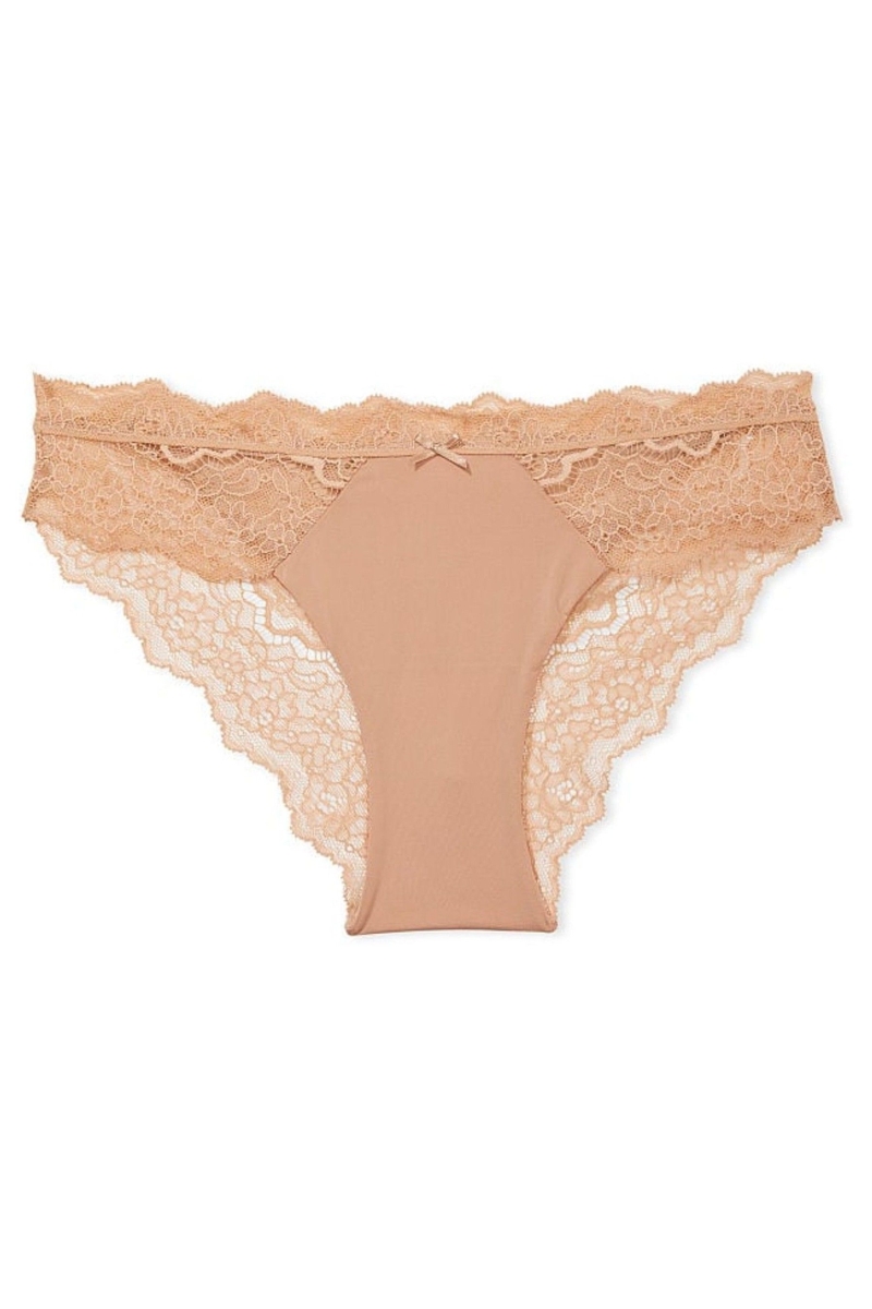 Victoria\'s Secret Dream Angels Cipkovane Trim Cheekini Nohavičky Ruzove | SK-8369IQC