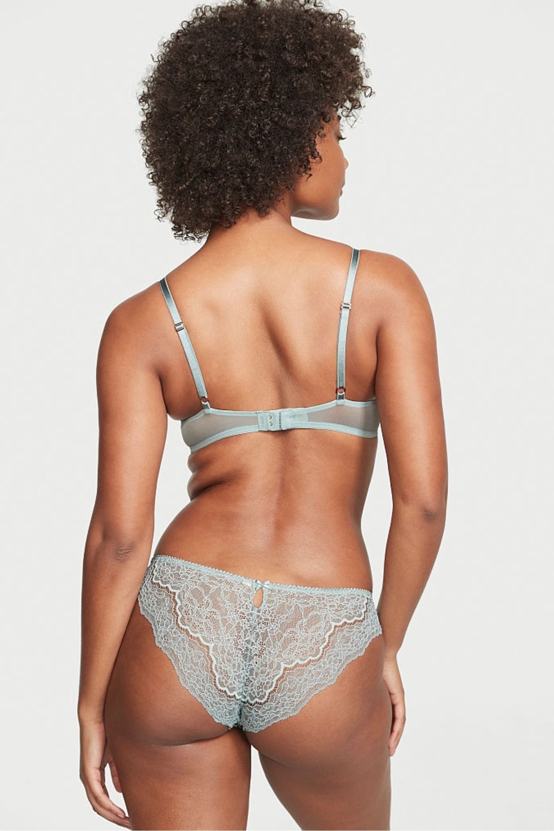 Victoria's Secret Dream Angels Embroidered Cheeky Nohavičky Zelene | SK-0624SZT