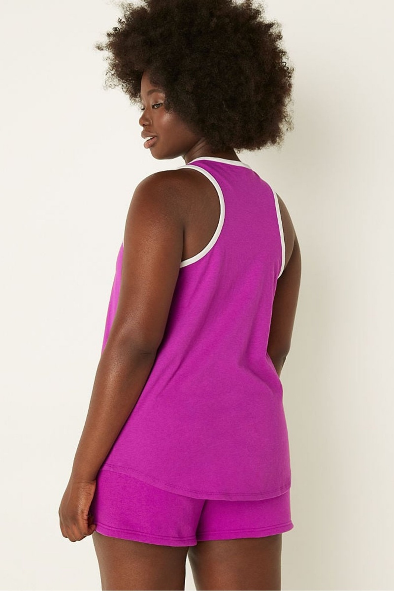 Victoria's Secret Everyday Ringer Tank Modre | SK-4308LRI