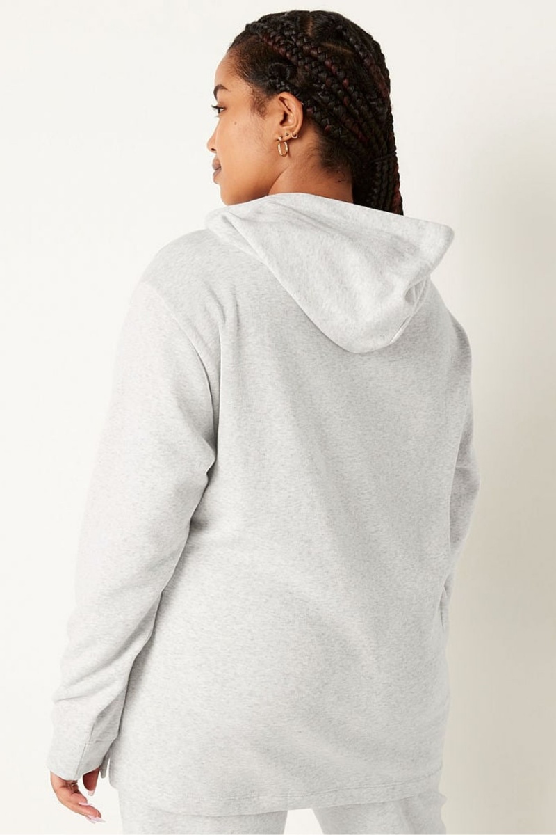 Victoria's Secret Fleece Campus Hoodie Siva | SK-9086HPM