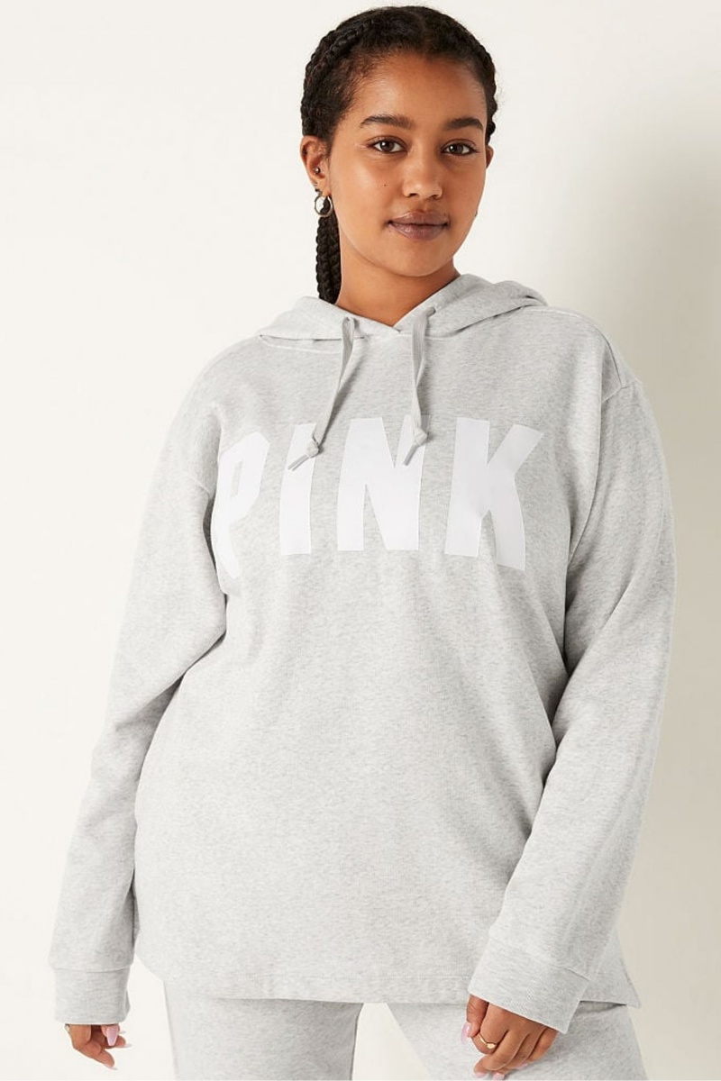 Victoria\'s Secret Fleece Campus Hoodie Siva | SK-9086HPM