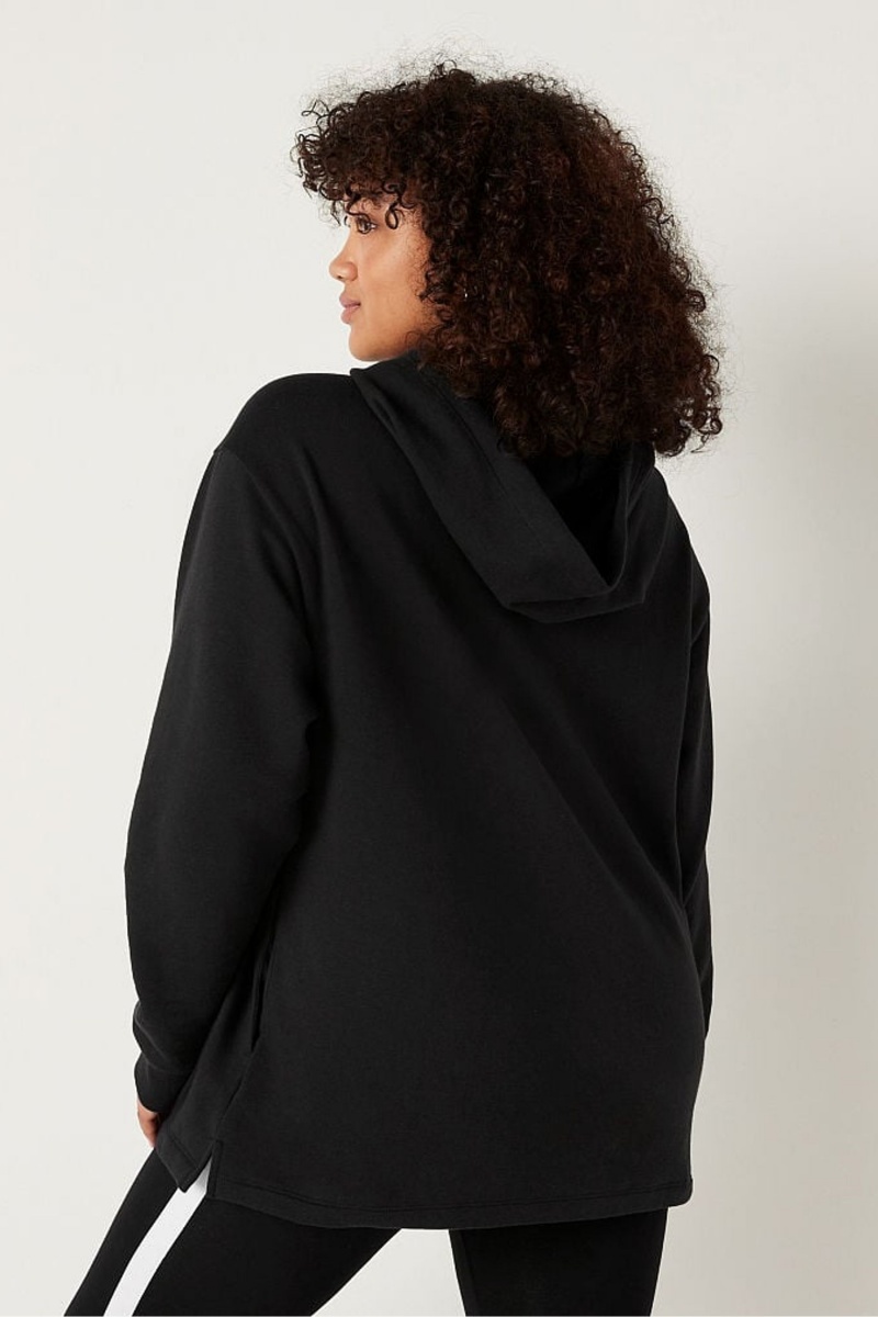 Victoria's Secret Fleece Campus Hoodie Čierne | SK-1390FVS