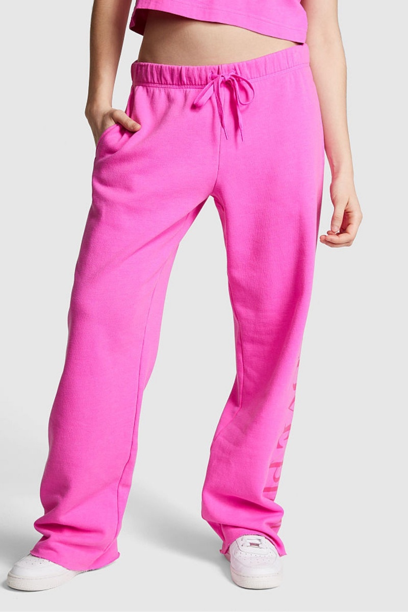 Victoria\'s Secret Fleece Jogger Ruzove | SK-7163HPE