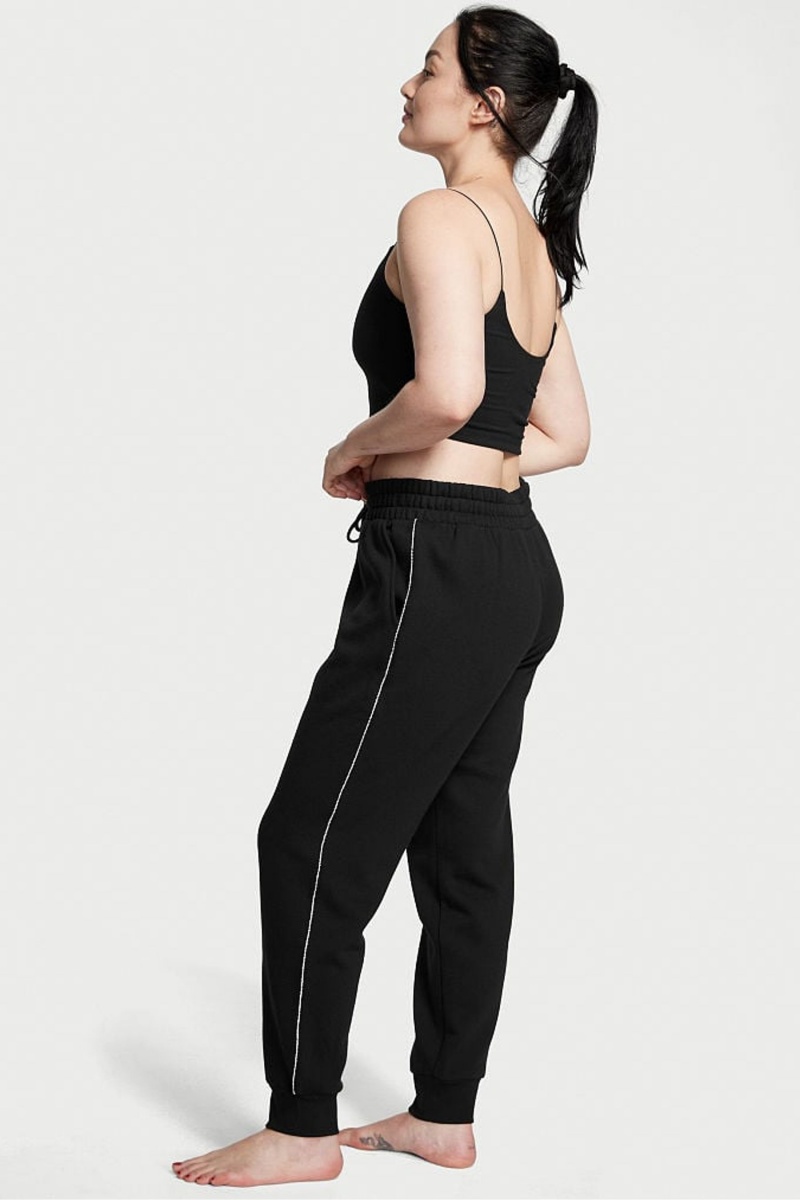 Victoria's Secret Fleece Jogger Čierne | SK-8970AIS