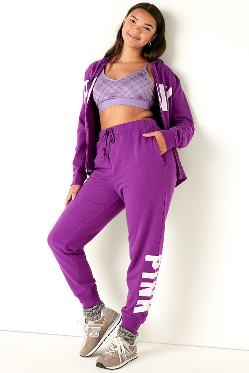 Victoria's Secret Fleece Lounge Jogger Ruzove | SK-1072KPQ