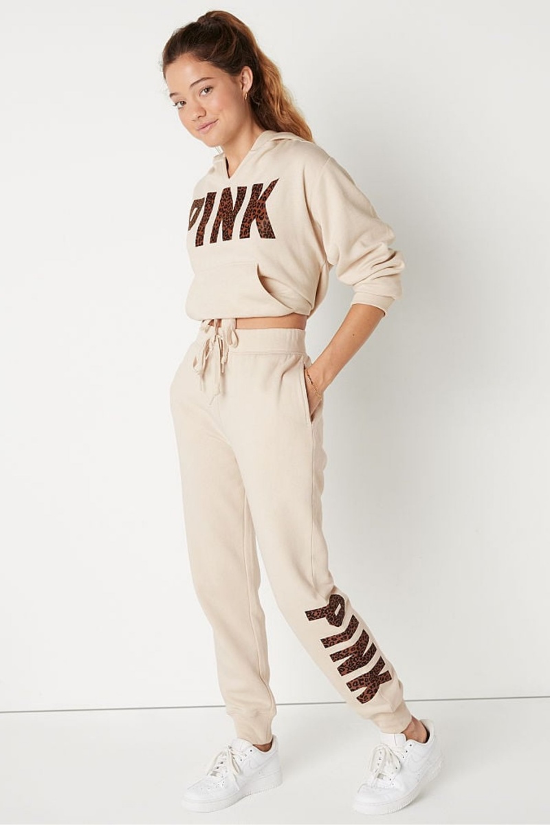 Victoria's Secret Fleece Lounge Jogger Ruzove | SK-9317TPW