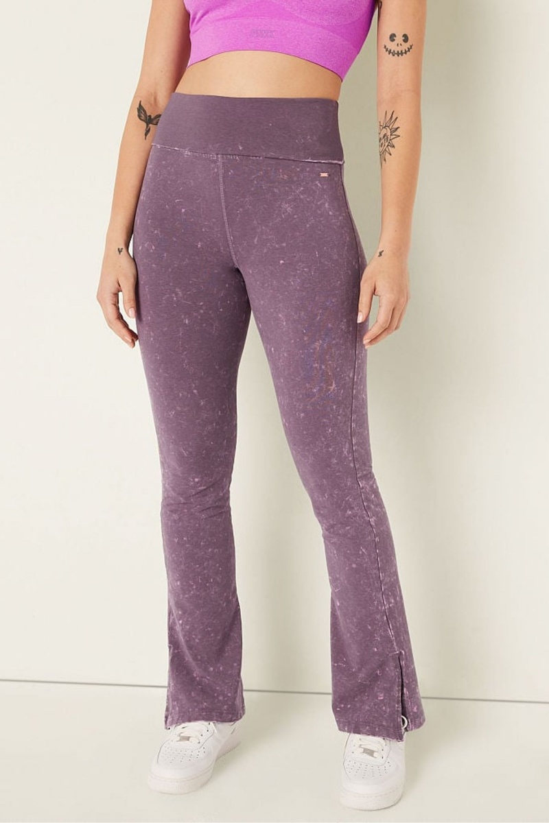 Victoria\'s Secret Foldover Flare Legging Nachový | SK-3940PXT