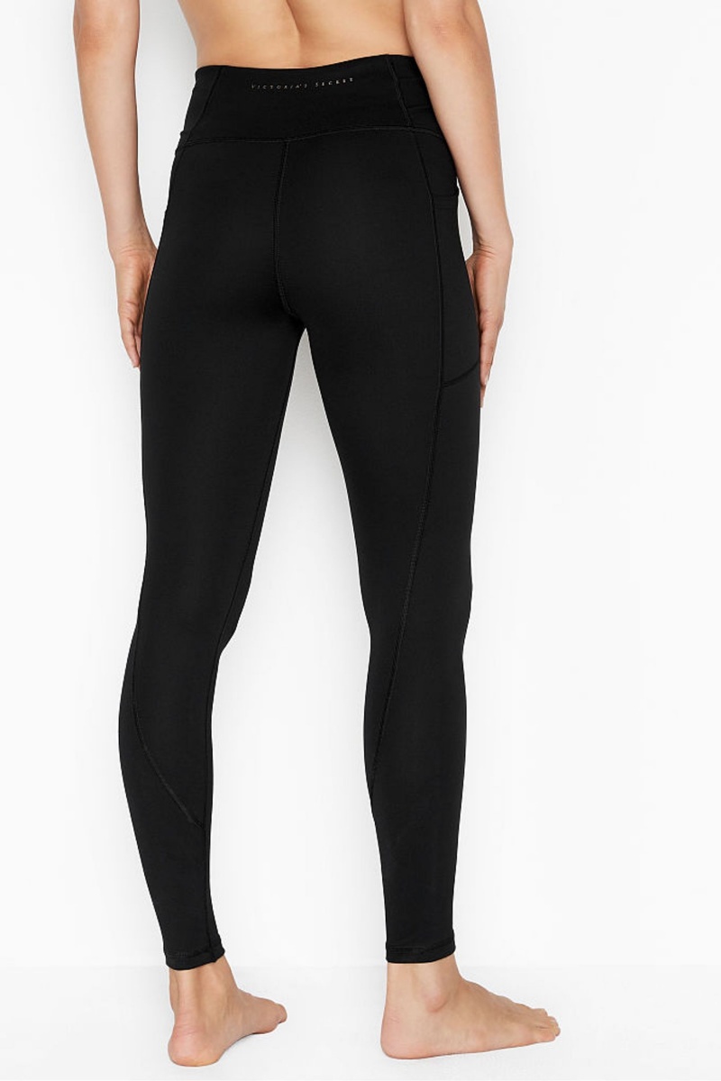 Victoria's Secret High Pásom Legging Čierne | SK-0943TIW