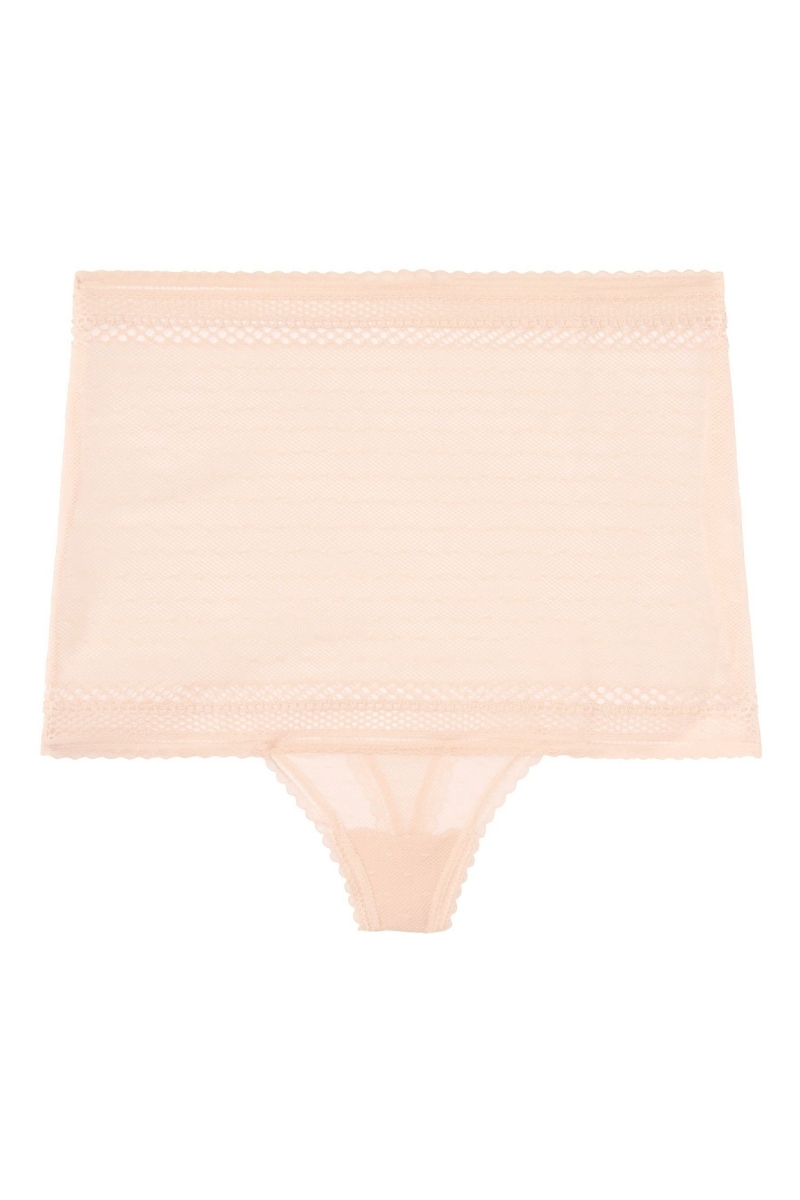 Victoria's Secret Incredible Highrise Tanga Panty Čierne | SK-8465JSE