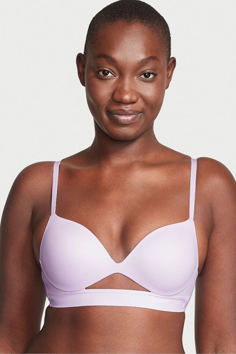 Victoria\'s Secret Incredible Smooth Non Wired Push Up Bra Čierne | SK-6415BXP