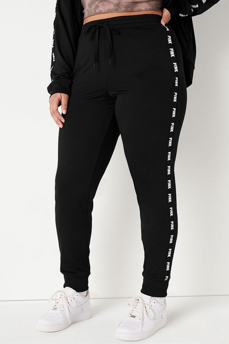 Victoria\'s Secret Logo Full Length Lounge Jogger Káva Hnede | SK-5203DEQ