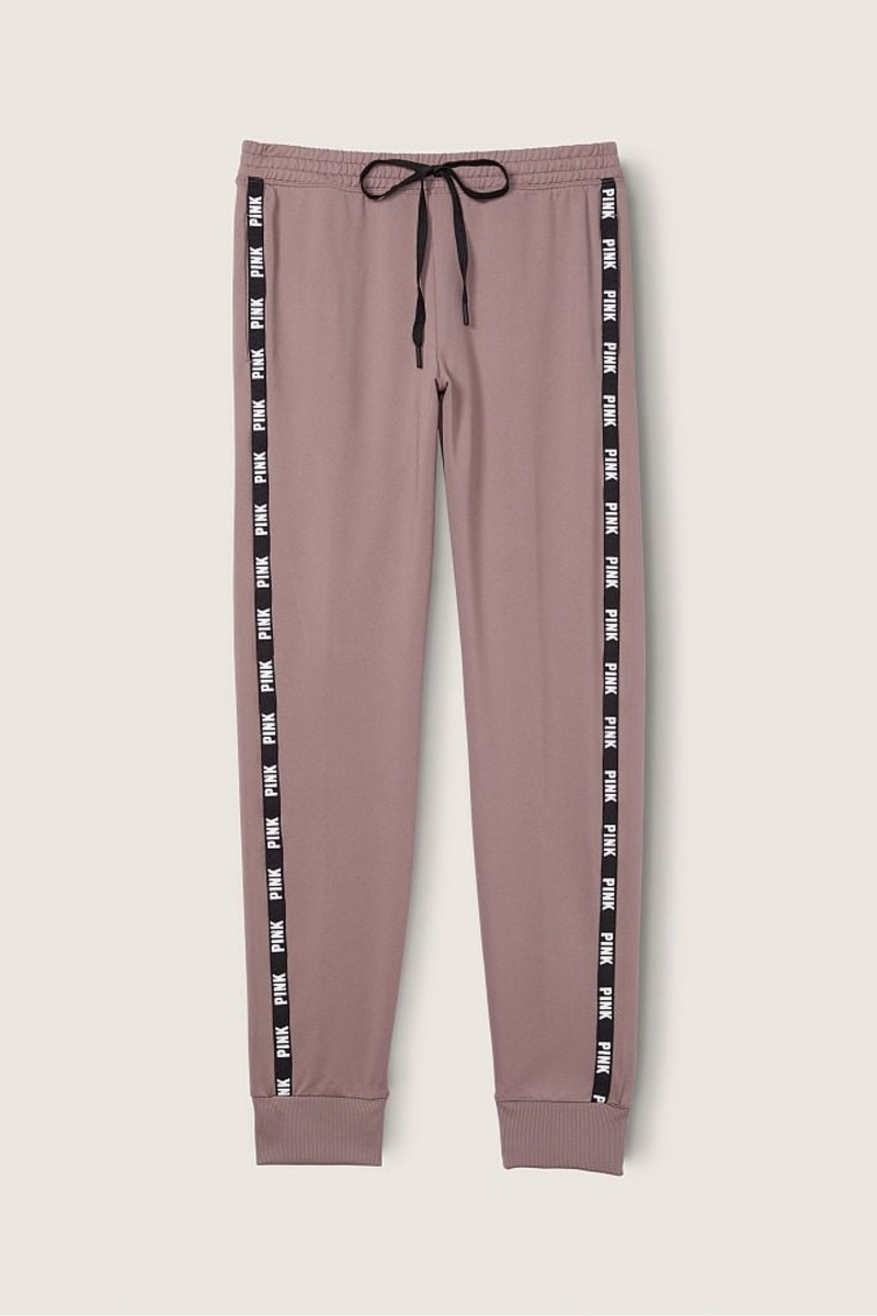 Victoria's Secret Logo Full Length Lounge Jogger Káva Hnede | SK-6924YHX