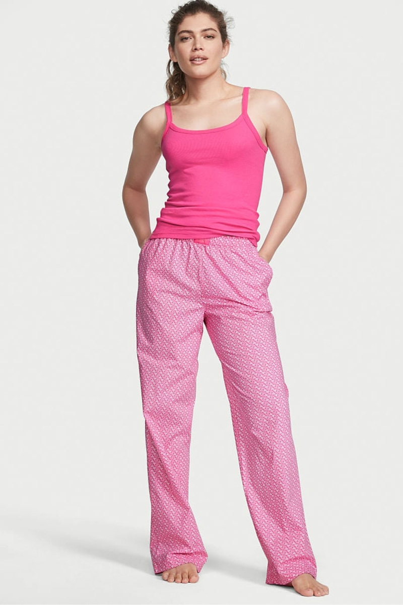 Victoria\'s Secret Long Pyjamas Modre | SK-5106XRT