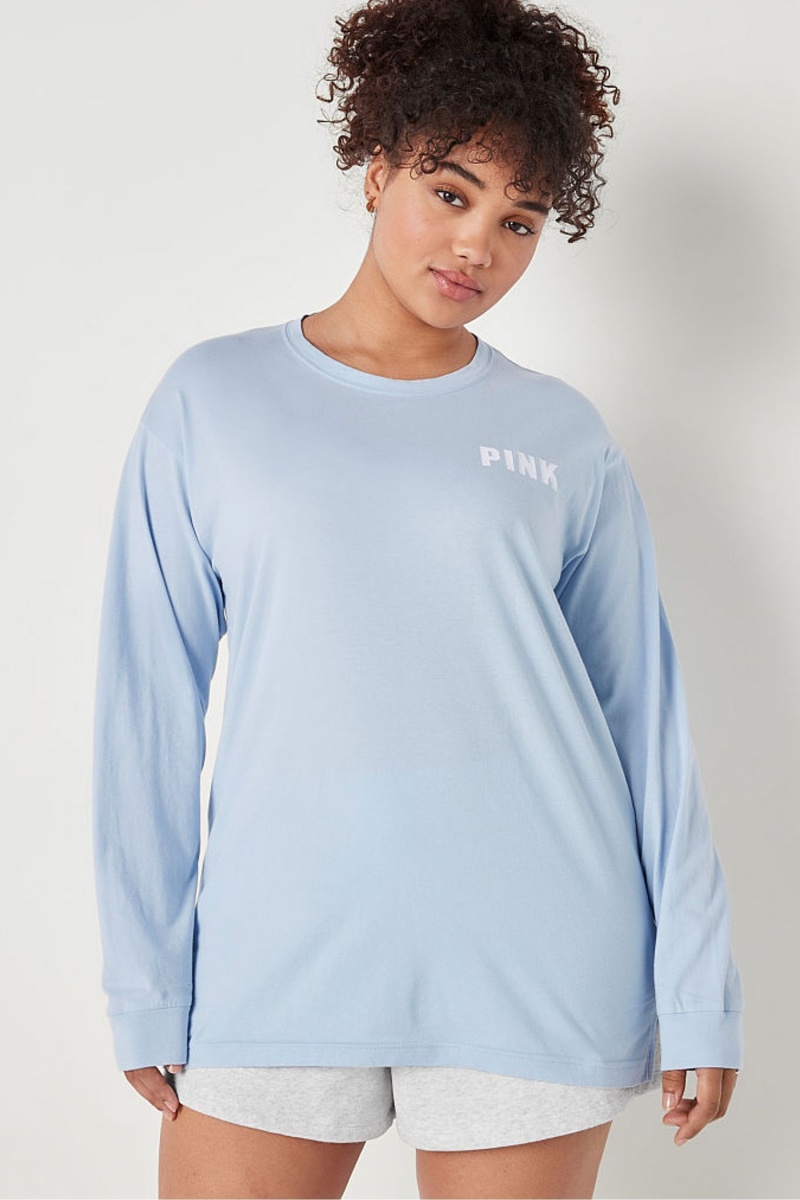 Victoria\'s Secret Long Sleeve T-Shirt Zelene | SK-3627EVI