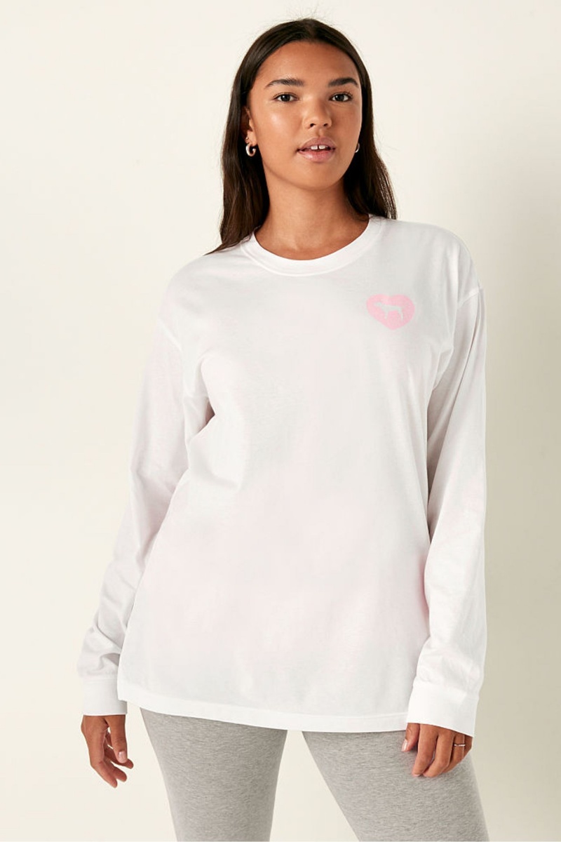 Victoria\'s Secret Long Sleeve T-Shirt Zelene | SK-5128UTV