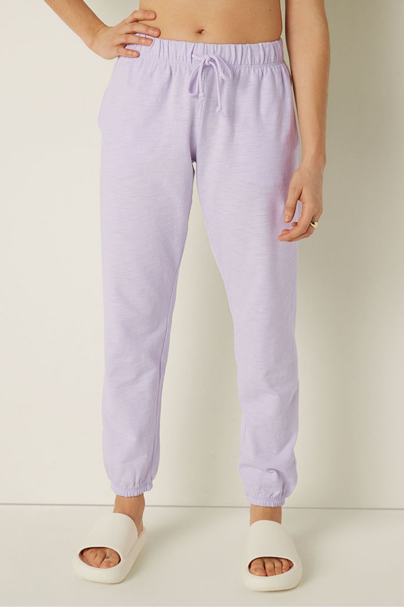 Victoria\'s Secret Lounge Bavlnene Joggers Nachový | SK-8476VPK