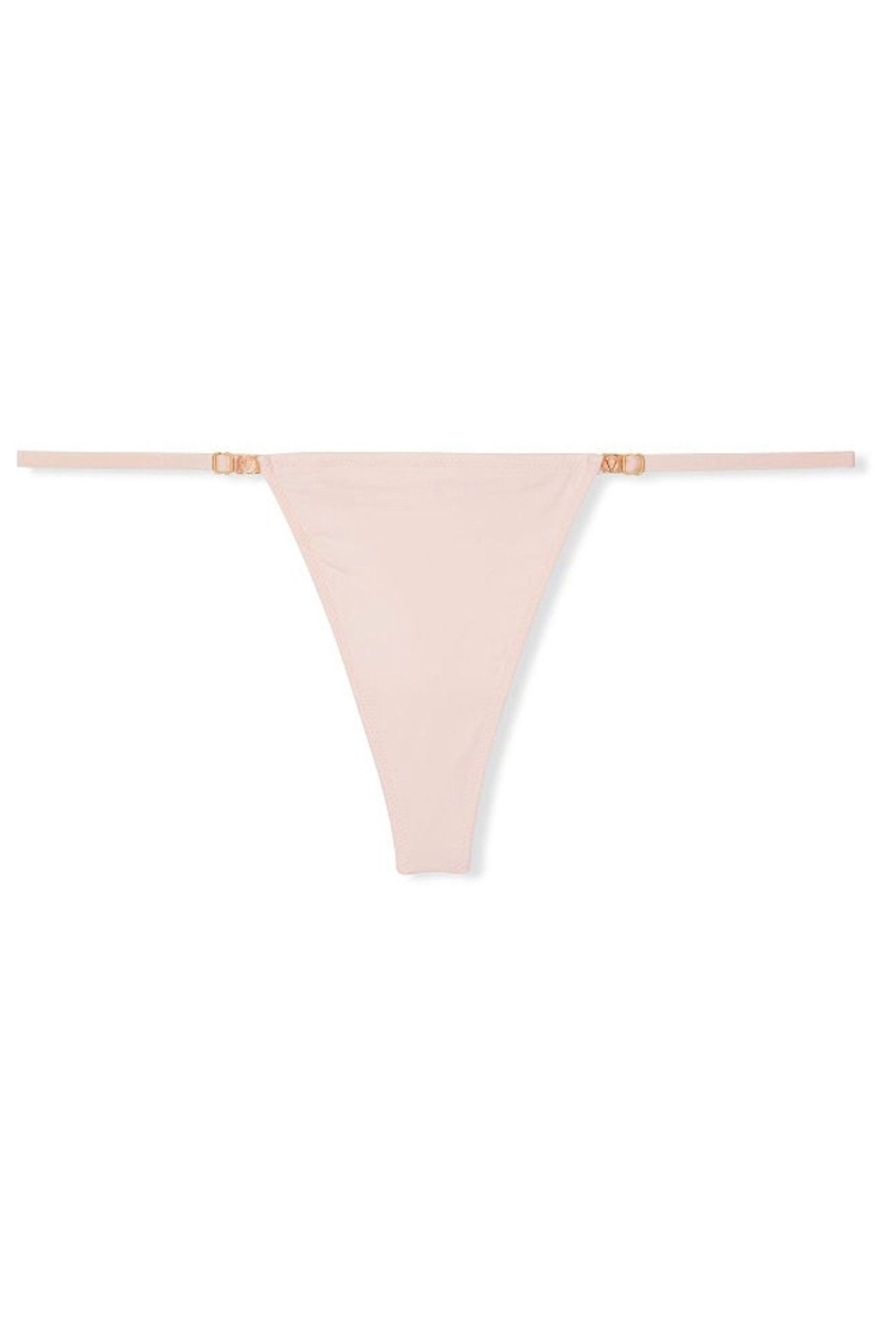 Victoria's Secret Love Cloud Adjustable String Tanga Nohavičky Nachový | SK-6958KCR