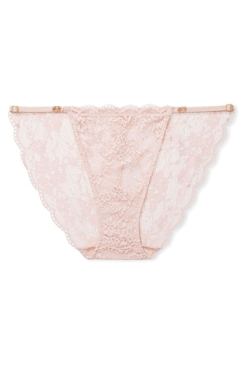 Victoria's Secret Love Cloud Cipkovane Bikiny Nohavičky Červené | SK-8513MDA