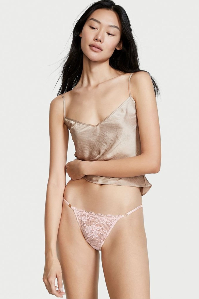 Victoria\'s Secret Love Cloud Cipkovane Bikiny Nohavičky Červené | SK-8513MDA