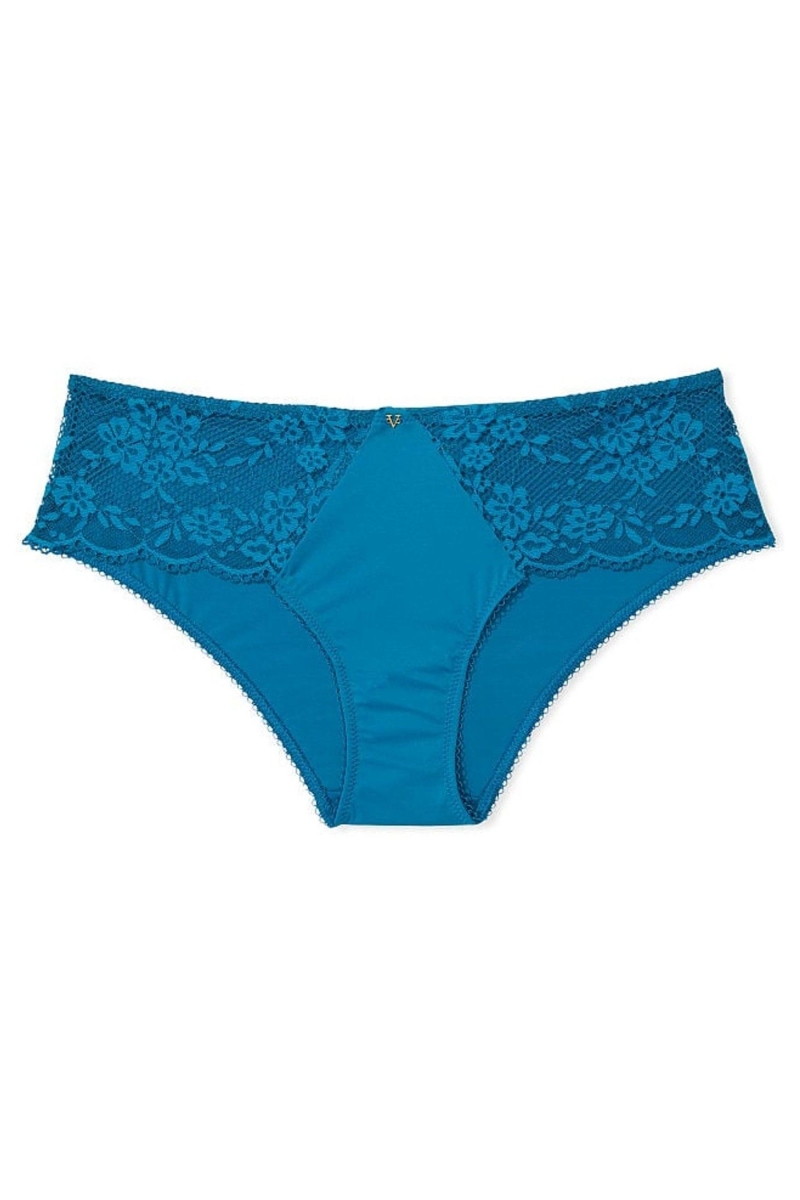 Victoria's Secret Love Cloud Cipkovane Trim Hipster Nohavičky Modre | SK-1403RES