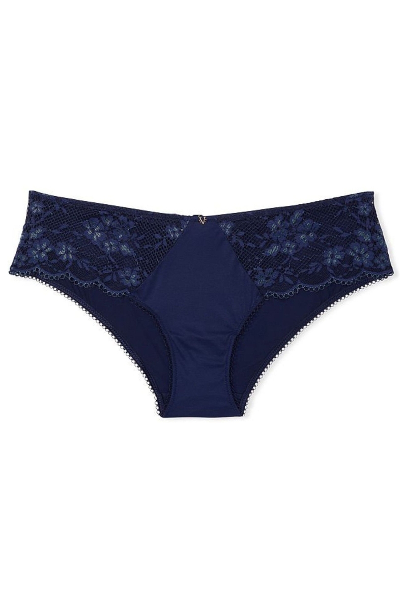 Victoria's Secret Love Cloud Cipkovane Trim Hipster Nohavičky Námornícka Modrá Modre | SK-2981CRP