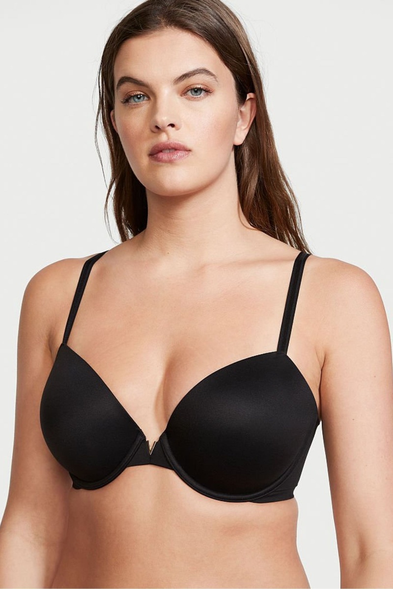 Victoria\'s Secret Love Cloud Smooth Bra Čierne | SK-1945HKN