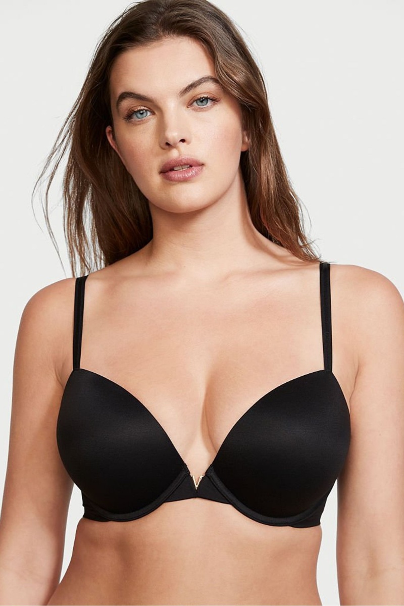 Victoria\'s Secret Love Cloud Smooth Bra Čierne | SK-4372OTD