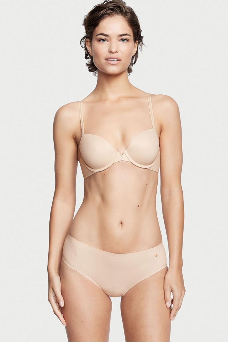 Victoria\'s Secret Love Cloud Smooth Hipster Nohavičky Champagne Nude | SK-5790SML