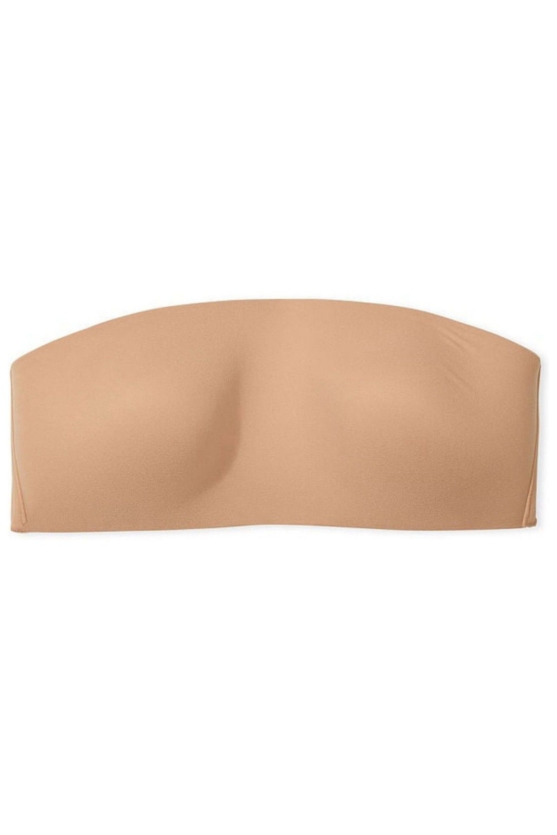 Victoria\'s Secret Love Cloud Smooth Lightly Podsite Non Wired Strapless Bra Čierne | SK-4825TRX