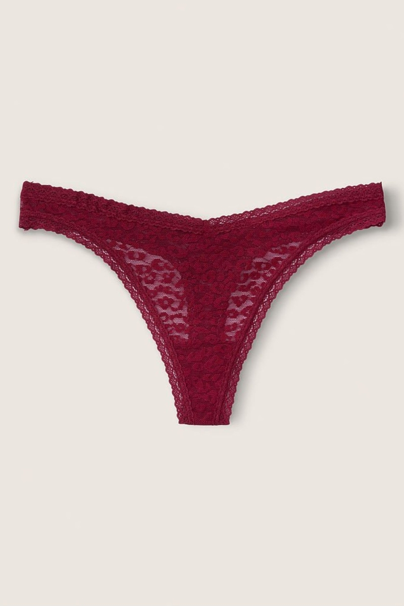 Victoria\'s Secret No-Show Cipkovane Logo Tanga Nohavičky Čierne | SK-4928CSQ